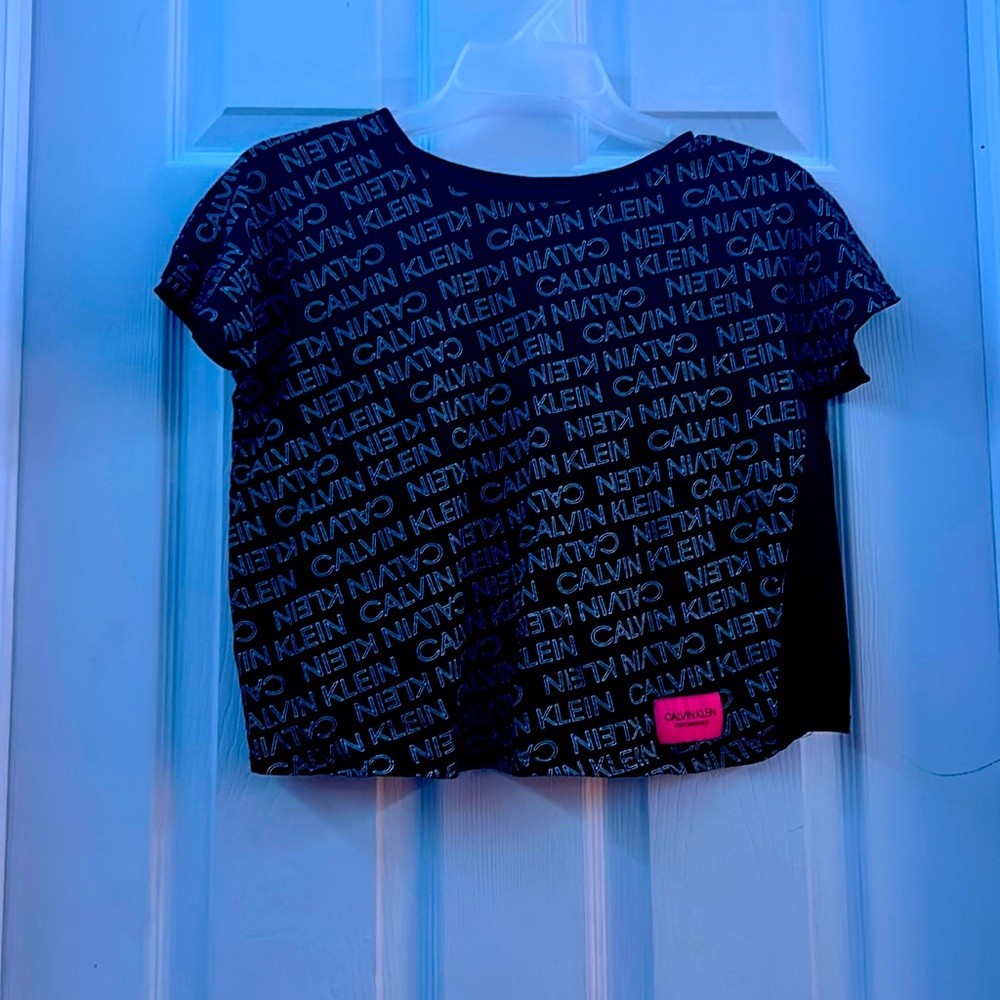 Calvin Klein kids crop top